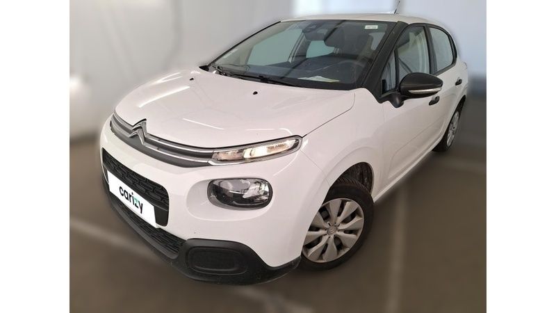 Blanc Utilisé 2019 Citroën C3 Live Citadine | 6 590 € (Super prix) - Image 1/4