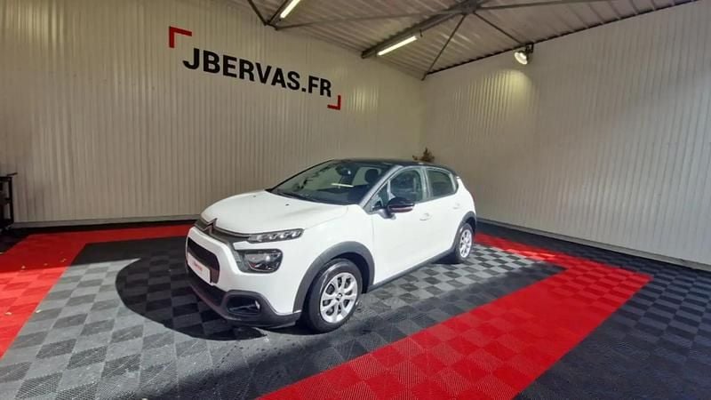 Blanc Utilisé 2021 Citroën C3 Business Class Citadine | 8 990 € (Bon prix) - Image 1/4