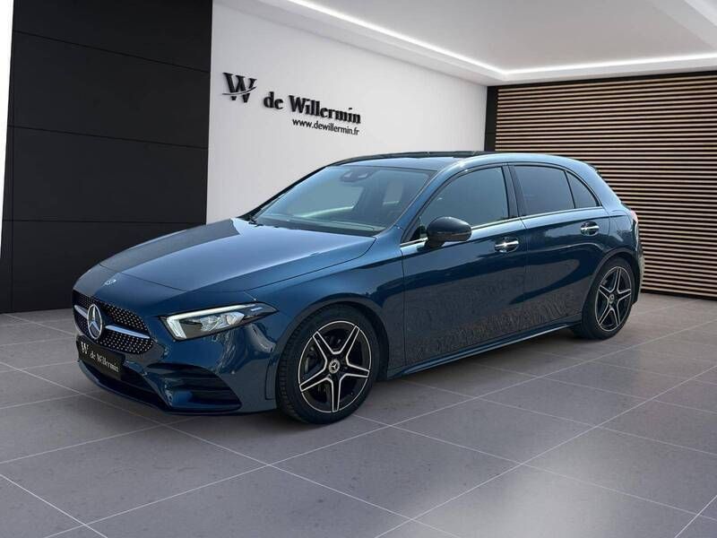 Bleu Utilisé 2021 Mercedes A180 Berline | 27 990 € (Prix juste) - Image 1/3