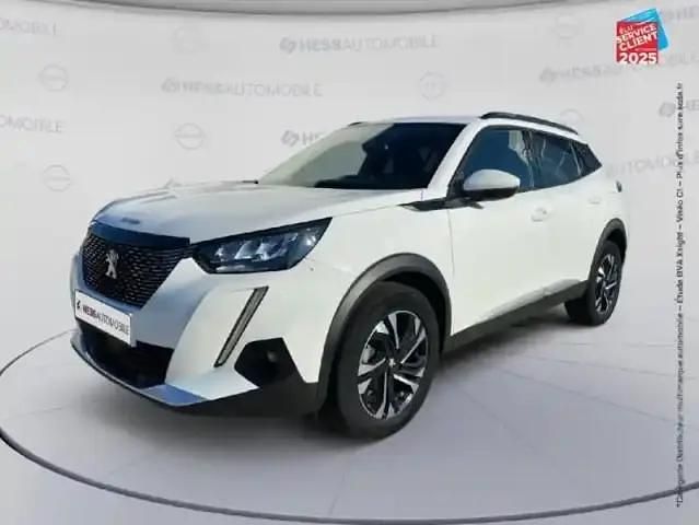 Blanc Utilisé 2020 Peugeot 2008 Allure SUV | 13 999 € (Prix juste) - Image 1/4