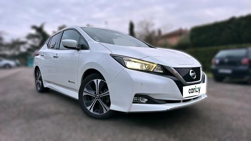 Occasion Nissan Leaf Tekna 110 kW (150 ch) 2018 Blanc Citadine