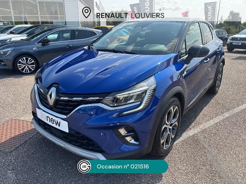 Bleu Utilisé 2022 Renault Captur Intens SUV | 20 990 € (Prix juste) - Image 1/4