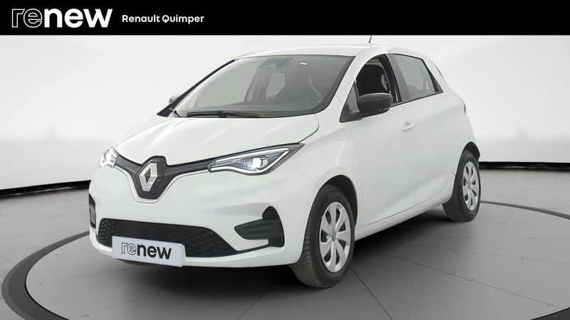 Blanc Occasion 2021 Renault Zoe Business Citadine | 16 370 € (Prix cher) - Image 1/4