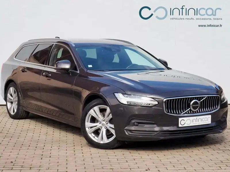 Gris Utilisé 2020 Volvo V90 Business Edition Break | 26 600 € - Image 1/4