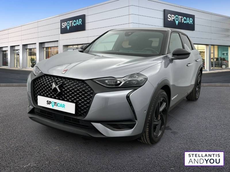 Gris Utilisé 2022 DS Automobiles DS3 Crossback Performance Line Plus SUV | 18 490 € (Bon prix) - Image 1/3