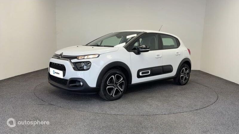 Blanc Utilisé 2021 Citroën C3 Feel Citadine | 9 990 € (Bon prix) - Image 1/4