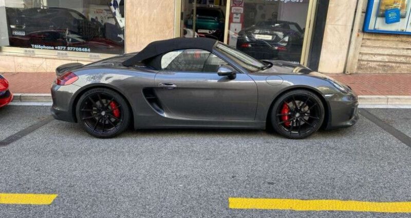 Occasion Porsche Boxster 375 ch (275 kW) 2016 Gris Cabriolet