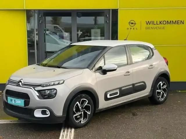 Sable (n) blanc opale Occasion 2021 Citroën C3 PureTech Berline | 12 490 € (Prix juste) - Image 1/4