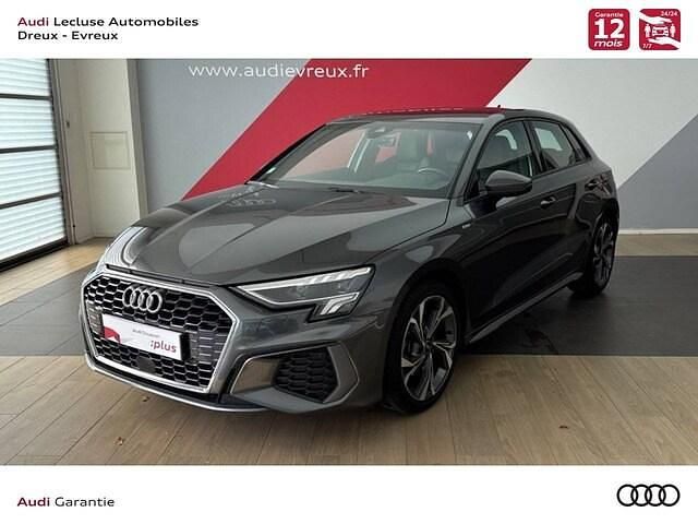 Gris daytona nacré Occasion 2022 Audi A3 S-Line | 29 880 € (Prix juste) - Image 1/4