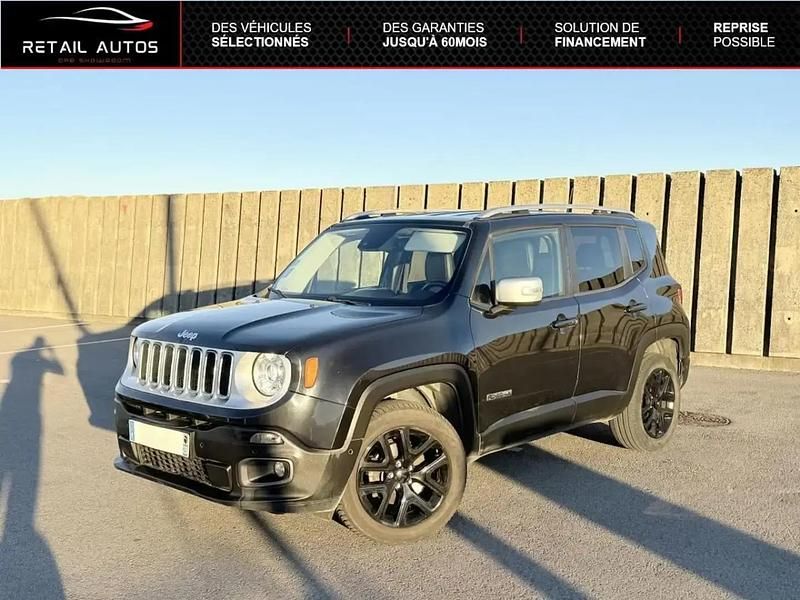 Noir Occasion 2016 Jeep Renegade Limited SUV | 14 990 € (Prix juste) - Image 1/4