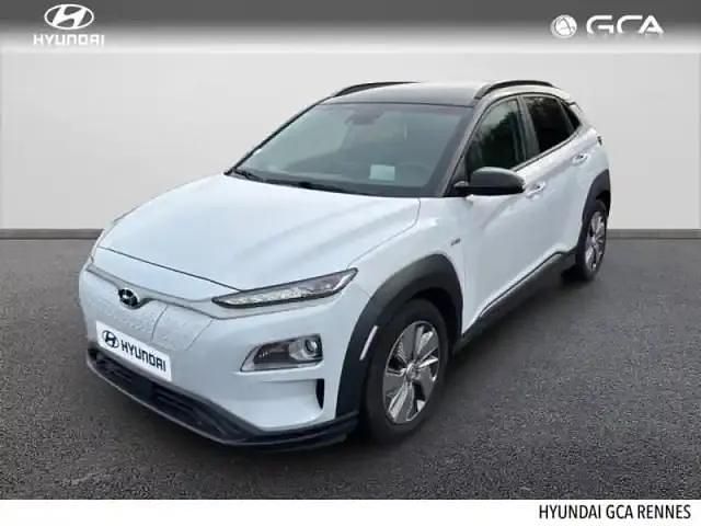 Chalk white métal Utilisé 2021 Hyundai Kona SUV | 17 990 € (Super prix) - Image 1/4