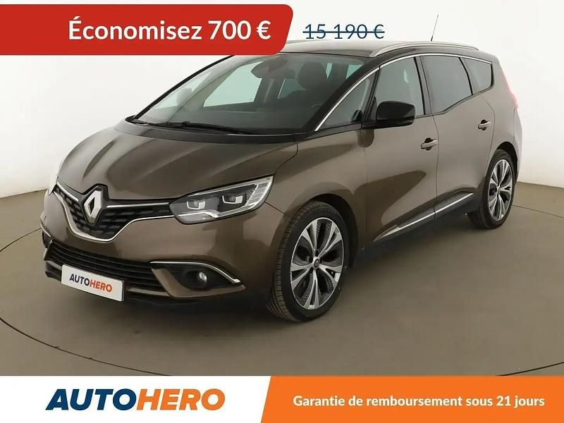 Brun Occasion 2017 Renault Grand Scénic IV Intens Monospace | 14 490 € (Prix juste) - Image 1/2