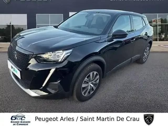 Noir perla nera p. m. Occasion 2021 Peugeot e-2008 SUV | 13 970 € (Super prix) - Image 1/4