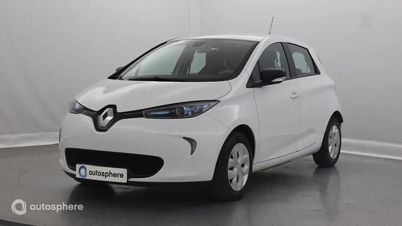 Blanc Utilisé 2019 Renault Zoe Life Citadine | 6 499 € (Bon prix) - Image 1/4