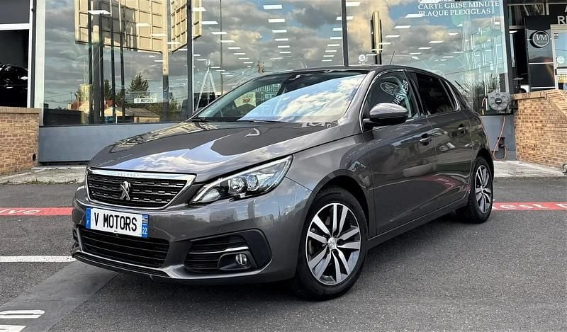 Gris Utilisé 2020 Peugeot 308 Allure Berline | 13 990 € (Super prix) - Image 1/4