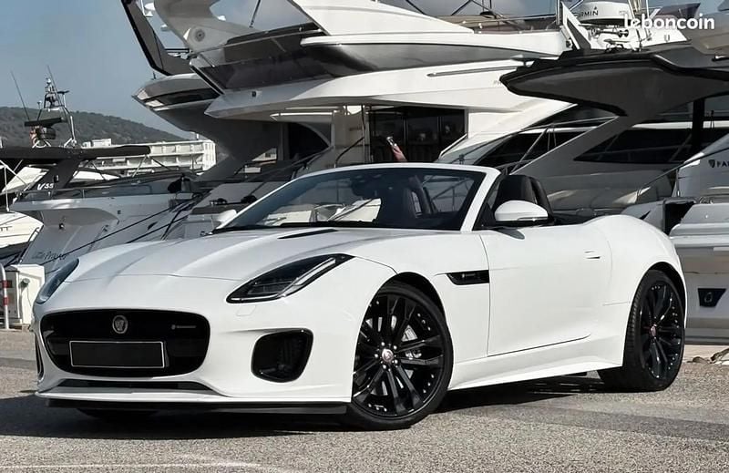 Blanc Occasion 2019 Jaguar F-Type R-Dynamic Cabriolet | 45 990 € - Image 1/4