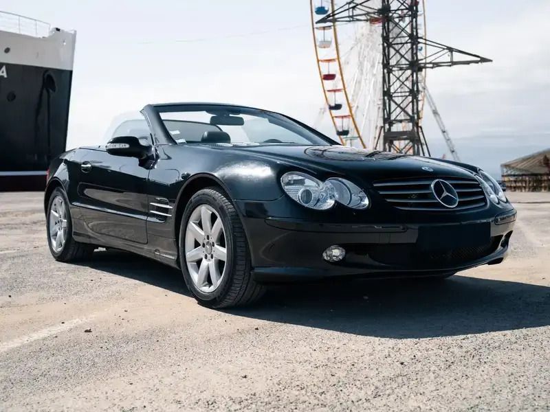 Noir Utilisé 2001 Mercedes SL500 Cabriolet | 24 900 € - Image 1/4