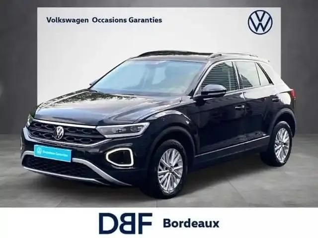 Noir Utilisé 2022 VW T-Roc Life SUV | 19 499 € (Prix juste) - Image 1/4