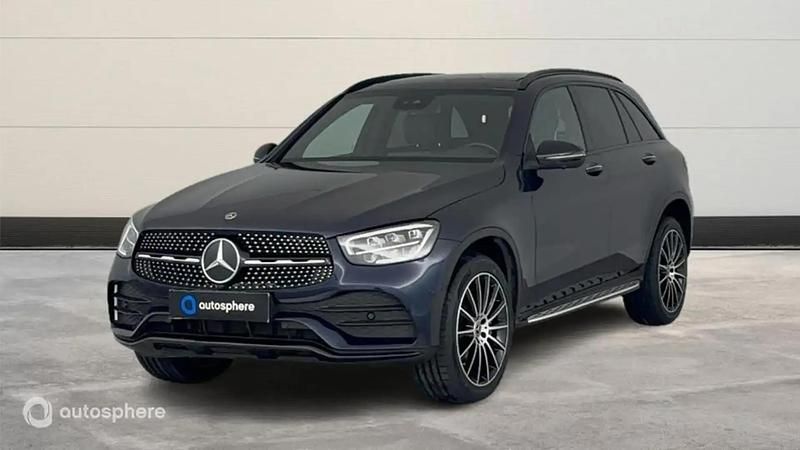 Noir Utilisé 2022 Mercedes GLC300e AMG line SUV | 42 099 € (Prix juste) - Image 1/4