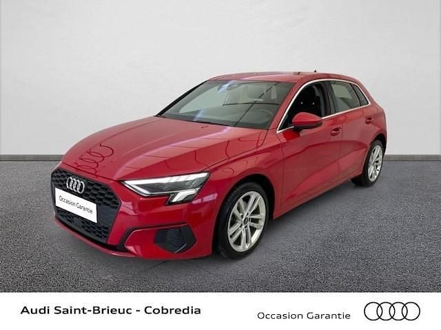 Rouge tango métallisé Occasion 2022 Audi A3 Business | 18 990 € (Bon prix) - Image 1/4
