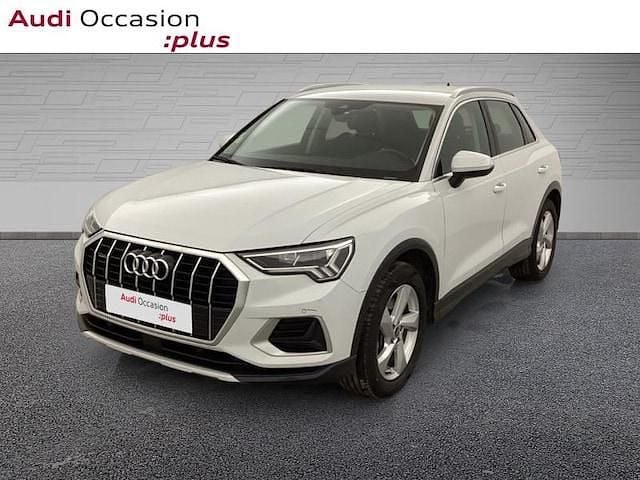 Blanc glacier métallisé Occasion 2021 Audi Q3 Design SUV | 37 990 € (Prix assez cher) - Image 1/4