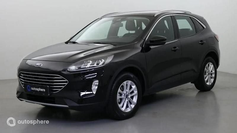 Noir Utilisé 2022 Ford Kuga Titanium SUV | 24 499 € (Prix juste) - Image 1/4