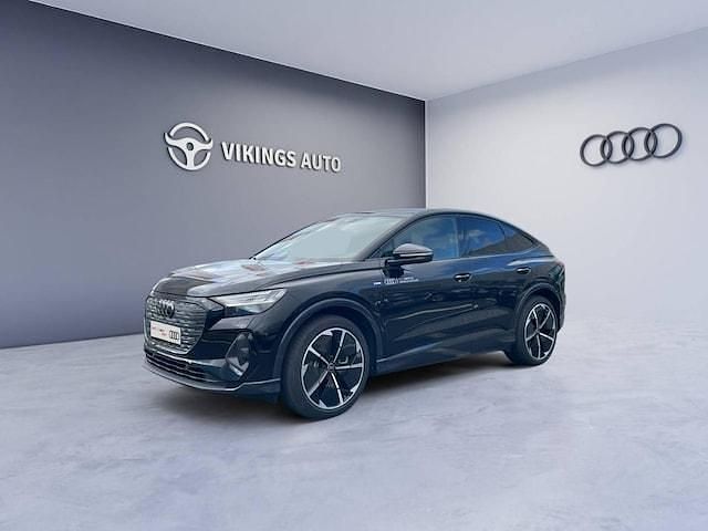 Noir mythic métallisé Utilisé 2025 Audi Q4 Sportback e-tron S-Line SUV | 59 900 € - Image 1/4
