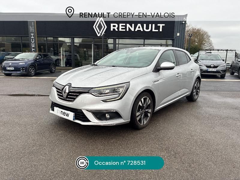 Gris Occasion 2019 Renault Mégane IV Intens Berline | 15 990 € (Prix assez cher) - Image 1/4
