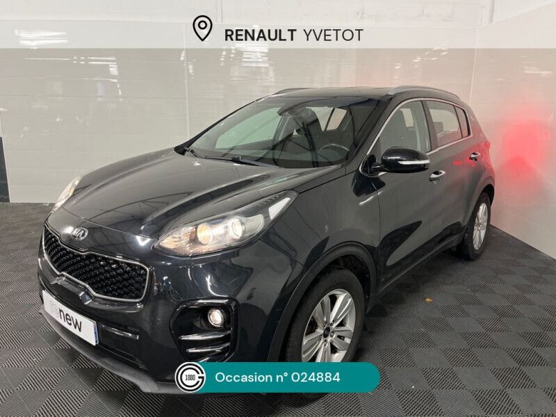 Gris Utilisé 2016 Kia Sportage Active SUV | 13 990 € (Prix cher) - Image 1/4