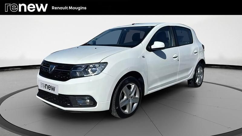 Blanc Utilisé 2019 Dacia Sandero Comfort Citadine | 12 999 € (Prix juste) - Image 1/4
