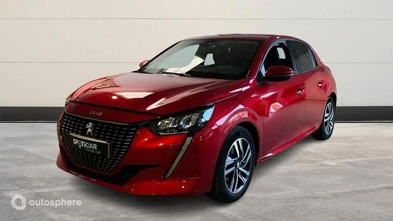 Rouge Occasion 2021 Peugeot 208 Allure Citadine | 12 799 € (Prix juste) - Image 1/4