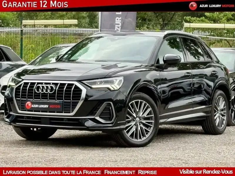 Noir Utilisé 2020 Audi Q3 S-Line SUV | 29 990 € (Prix cher) - Image 1/4