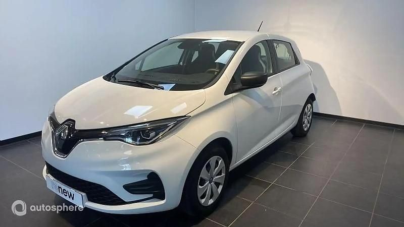 Blanc Utilisé 2020 Renault Zoe Life Citadine | 7 499 € (Super prix) - Image 1/4