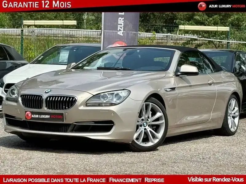 Beige Utilisé 2011 BMW 320 Cabriolet Cabriolet | 32 990 € - Image 1/4