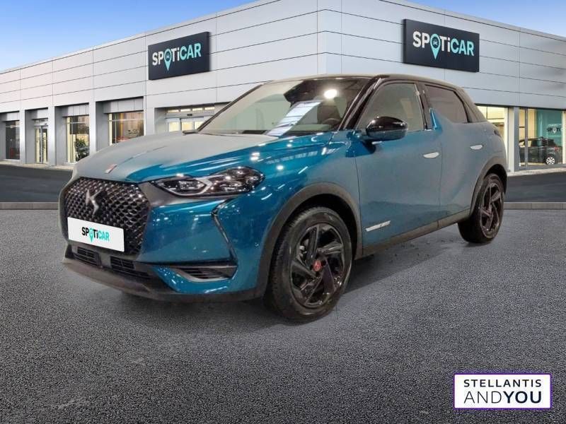 Bleue Utilisé 2019 DS Automobiles DS3 Crossback Performance Line Plus SUV | 15 990 € (Bon prix) - Image 1/3