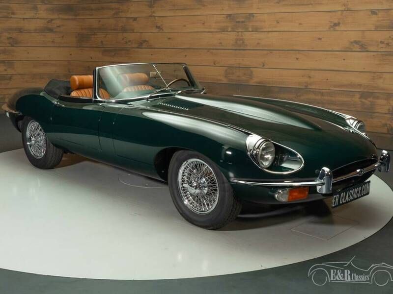 Vert Utilisé 1969 Jaguar E-Type Cabriolet | 78 000 € - Image 1/4
