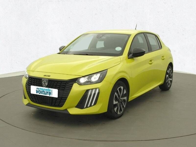 Jaune Utilisé 2024 Peugeot 208 Active Citadine | 18 490 € (Prix juste) - Image 1/3