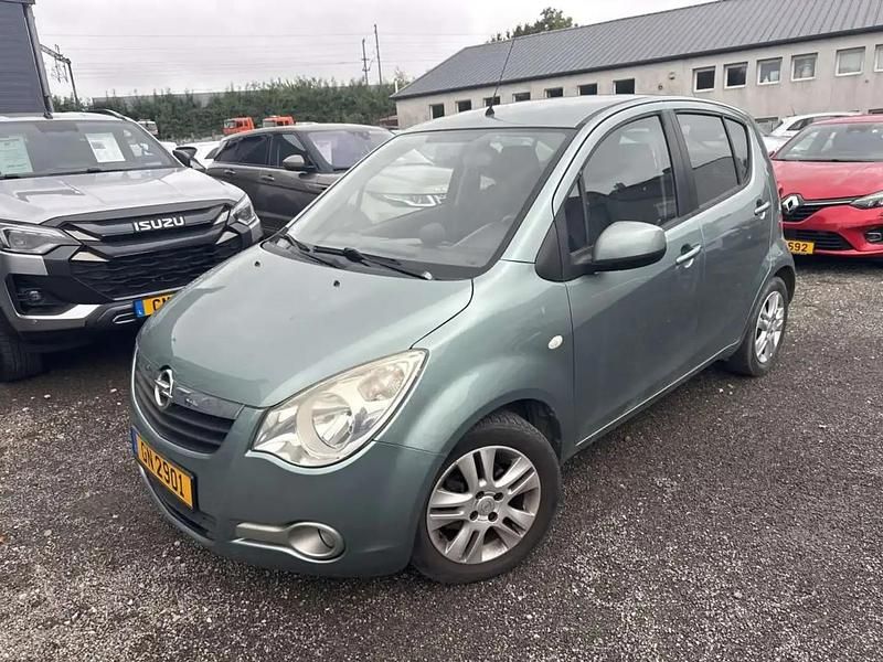 Vert Utilisé 2013 Opel Agila Citadine | 3 900 € - Image 1/4