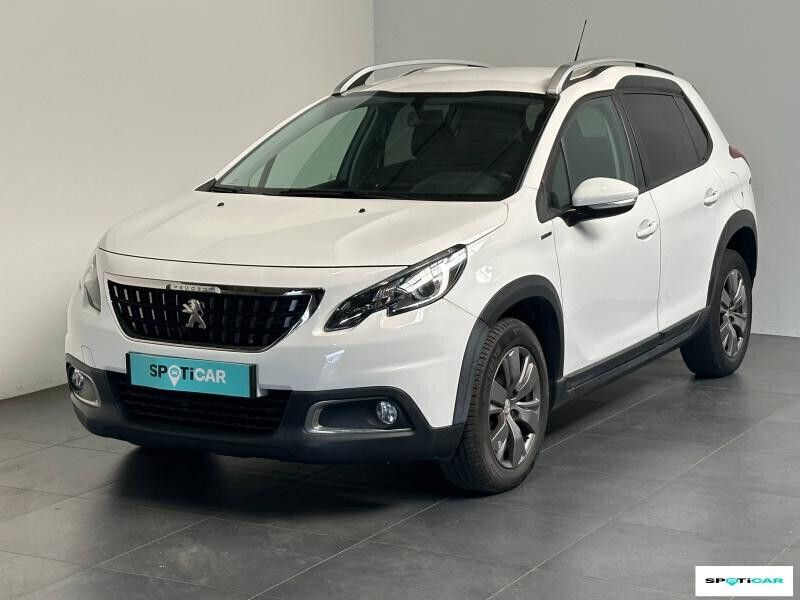 Blanc Utilisé 2019 Peugeot 2008 Signature Sky SUV | 12 490 € (Prix juste) - Image 1/4