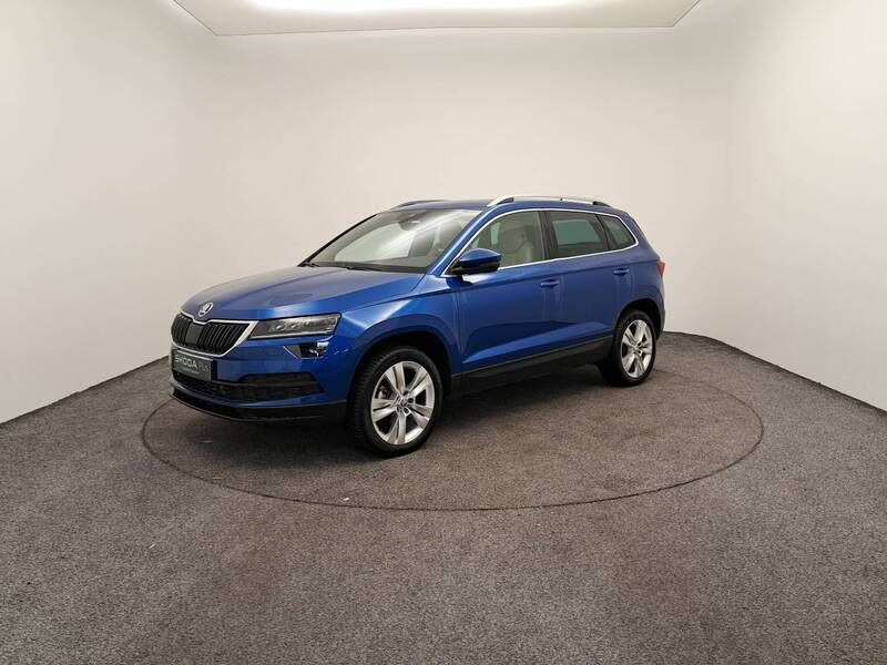 Bleu Utilisé 2021 Skoda Karoq SUV | 28 490 € (Bon prix) - Image 1/3