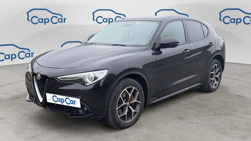 Noir Utilisé 2019 Alfa Romeo Stelvio Lusso SUV | 24 490 € (Prix juste) - Image 1/3