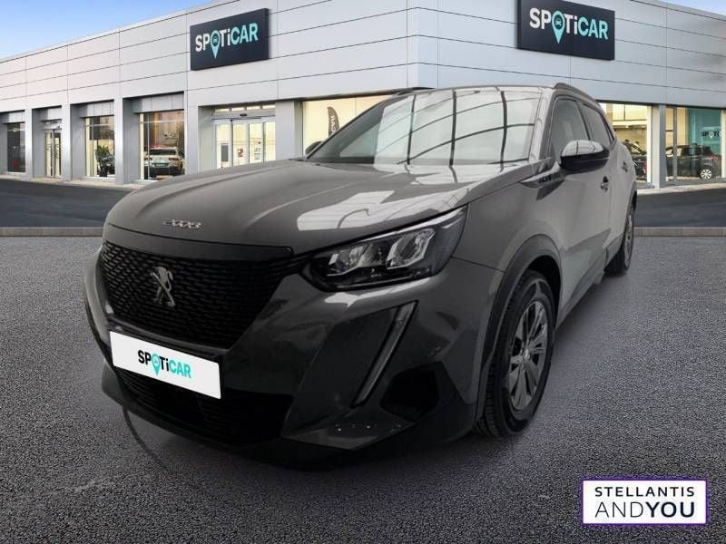 Gris Utilisé 2022 Peugeot 2008 Style SUV | 15 190 € (Bon prix) - Image 1/3