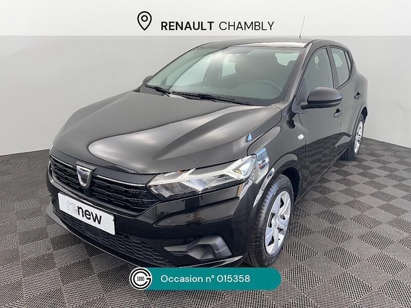 Noir Utilisé 2022 Dacia Sandero Essentiel Citadine | 11 990 € (Bon prix) - Image 1/4