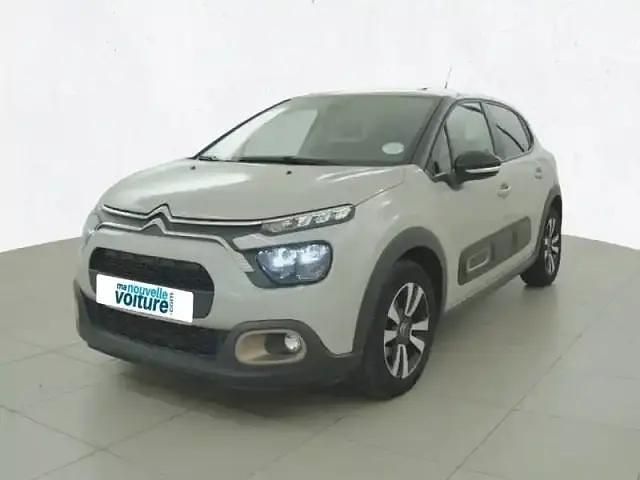 Beige Utilisé 2022 Citroën C3 PureTech Citadine | 11 890 € (Prix juste) - Image 1/4
