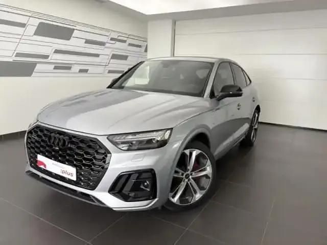 Argent fleuret métallisé Occasion 2025 Audi Q5 Sportback S-Line SUV | 72 990 € - Image 1/4