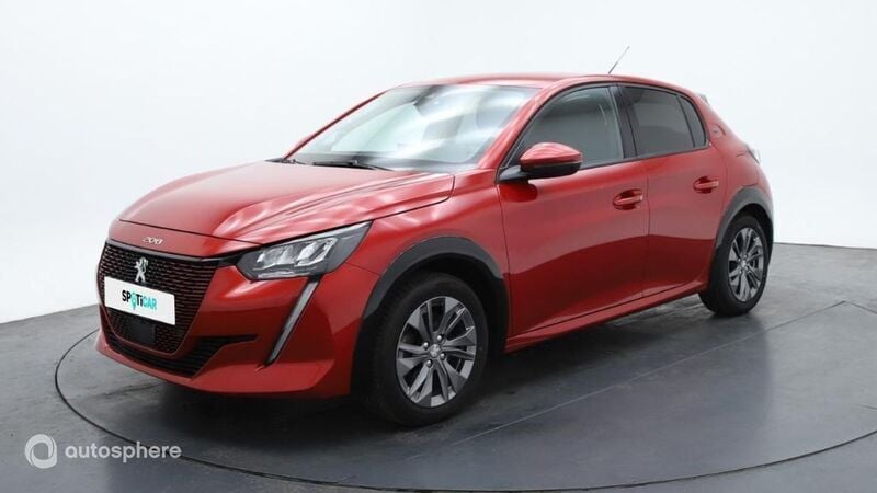 Rouge Utilisé 2020 Peugeot e-208 Allure Citadine | 12 980 € (Prix juste) - Image 1/4
