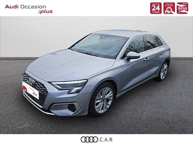 Argent fleuret métallisé Utilisé 2023 Audi A3 Sportback e-tron Design Berline | 34 590 € (Prix juste) - Image 1/4