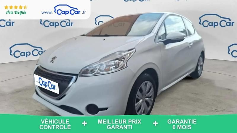 Blanc Utilisé 2015 Peugeot 208 Active Citadine | 6 910 € (Prix juste) - Image 1/4
