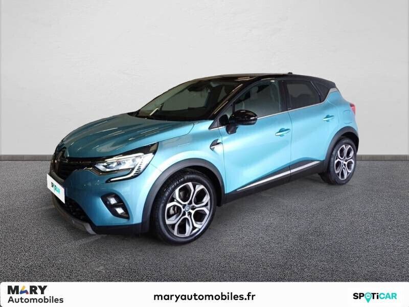 Bleu Utilisé 2021 Renault Captur Intens SUV | 18 490 € (Prix juste) - Image 1/4