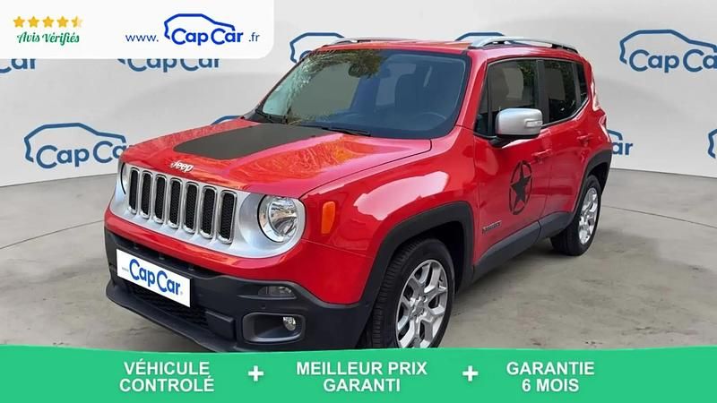 Rouge Utilisé 2016 Jeep Renegade Limited SUV | 12 990 € (Prix juste) - Image 1/4